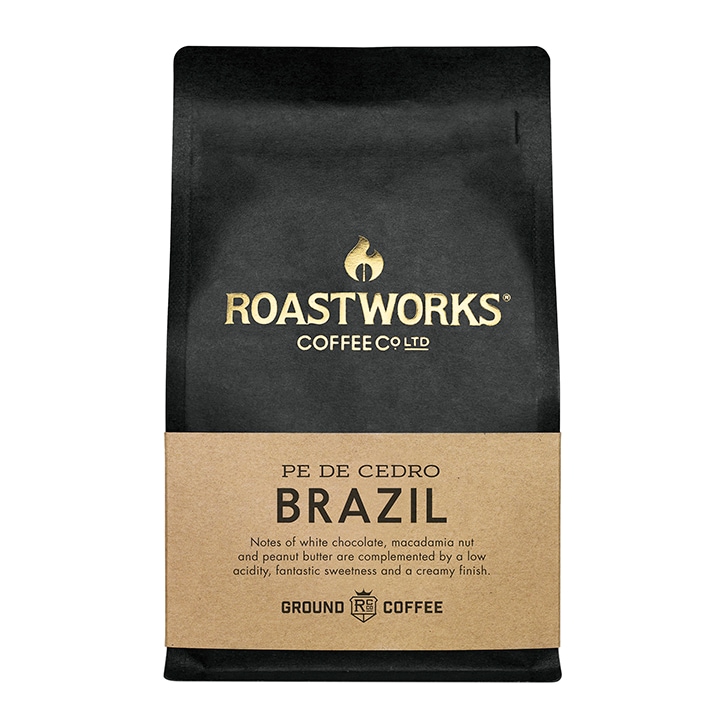 Roastworks Coffee Co Ltd. Brazil Ground Coffee 200g image 1