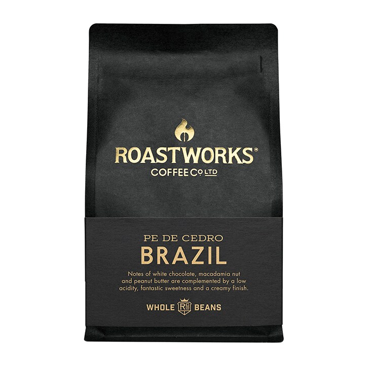 Roastworks Coffee Co Ltd. Brazil Whole Beans 200g image 1