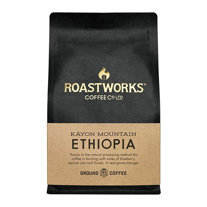 Roastworks Coffee Co Ltd. Ethiopia Natural Ground Coffee 200g image 1