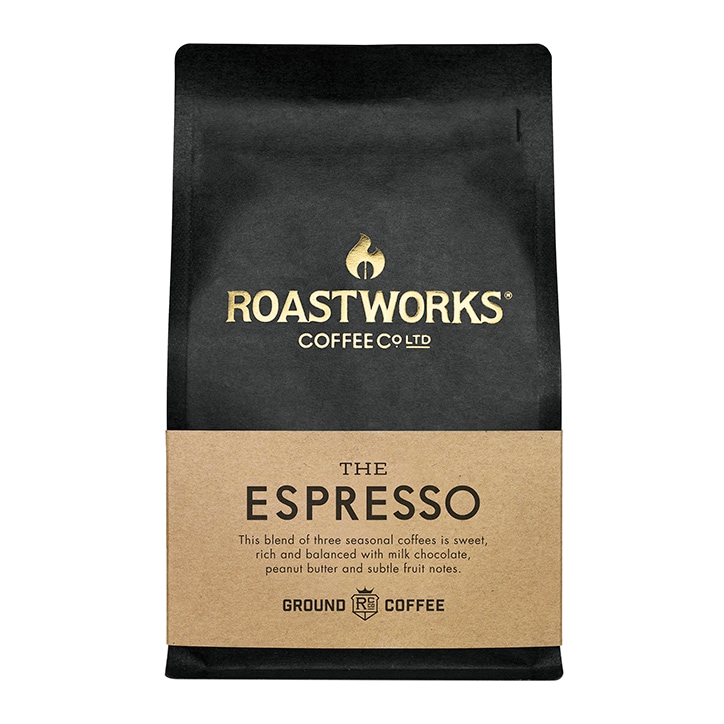 Roastworks Coffee Co Ltd. The Espresso Ground Coffee 200g image 1