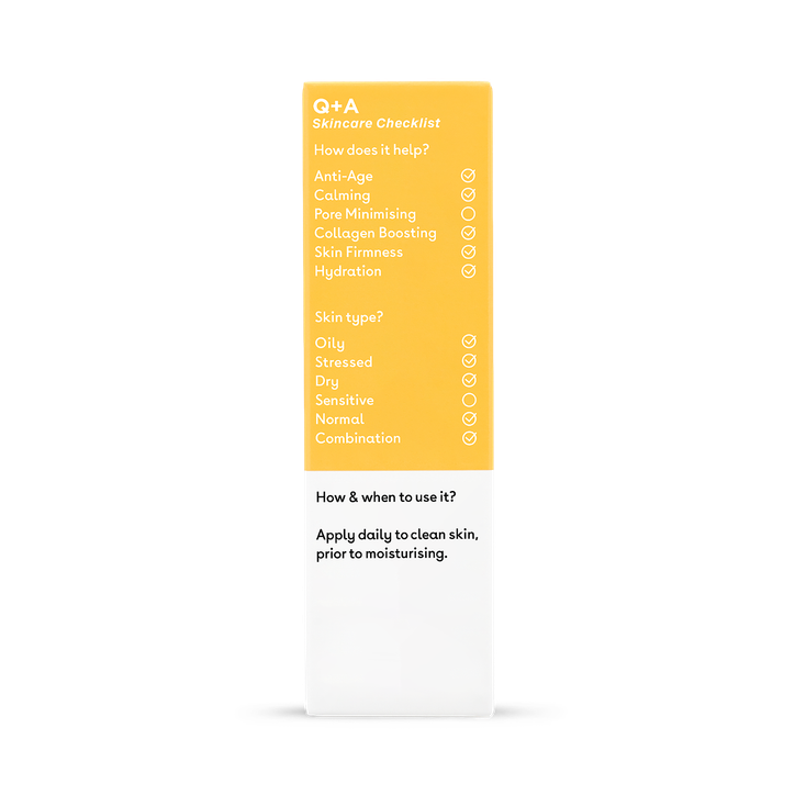 Q+A Peptide Facial Serum - 30 ml image 2