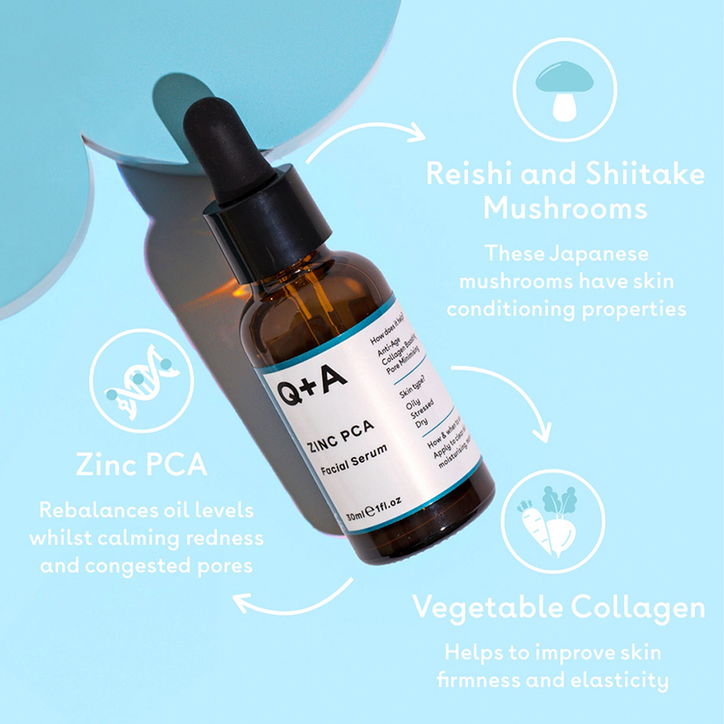 Q+A Zinc PCA Facial Serum - 30 ml image 3