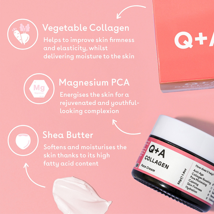 Q+A Collagen Face Cream 50g image 3
