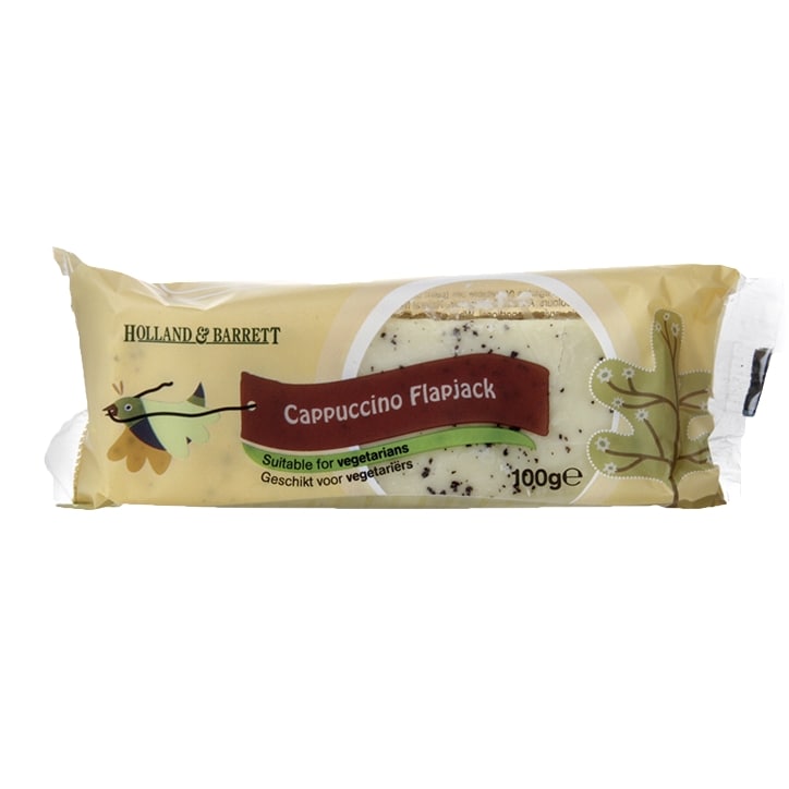Holland & Barrett Cappuccino Flapjack 100g image 1