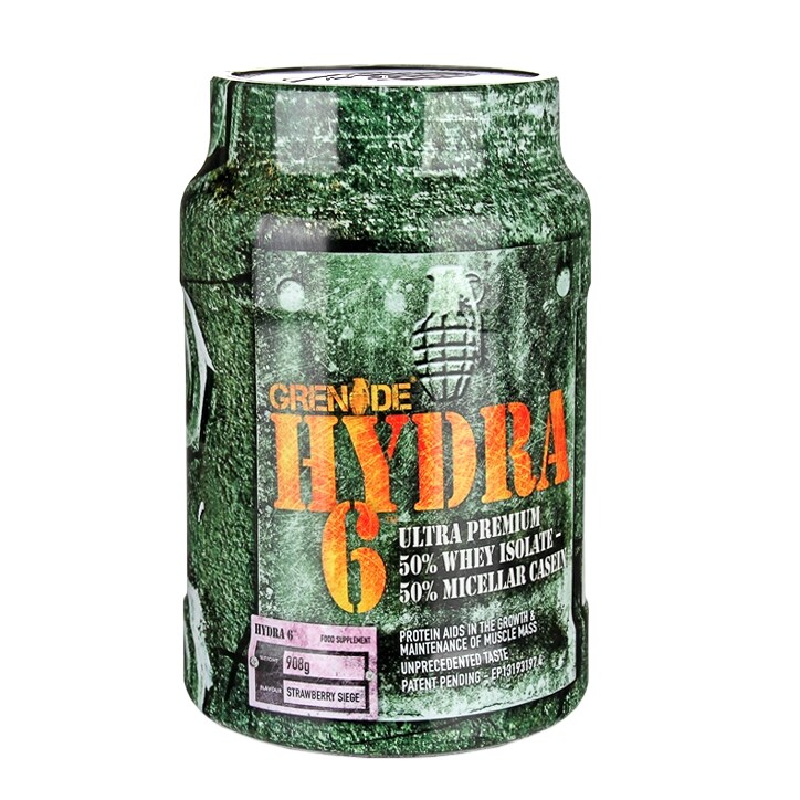 Grenade Hydra 6 Strawberry Siege 908g Powder
