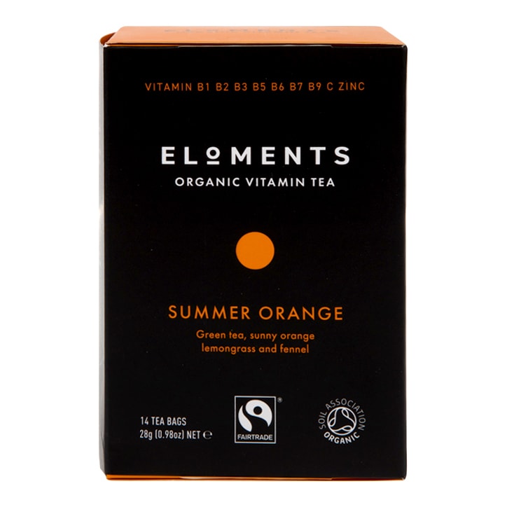 Eloments Summer Orange Vitamin Tea 14x bags image 1