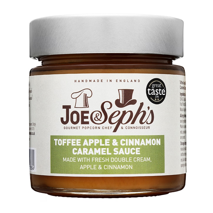 Joe & Sephs Toffee Apple & Cinnamon Caramel Sauce 230g