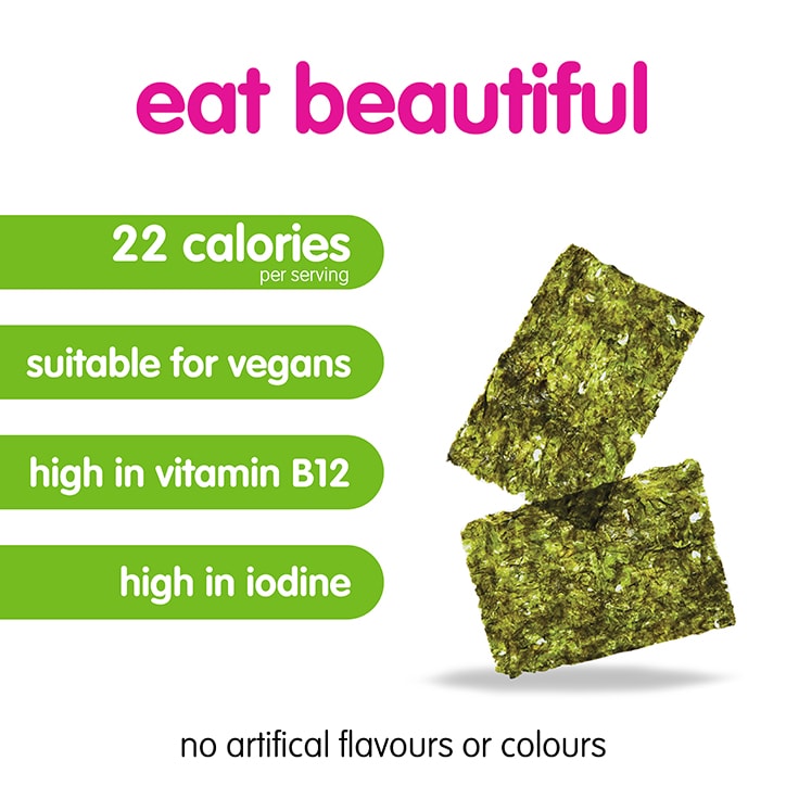 Itsu Wasabi Crispy Seaweed Thins Multipack (5gx3) image 2