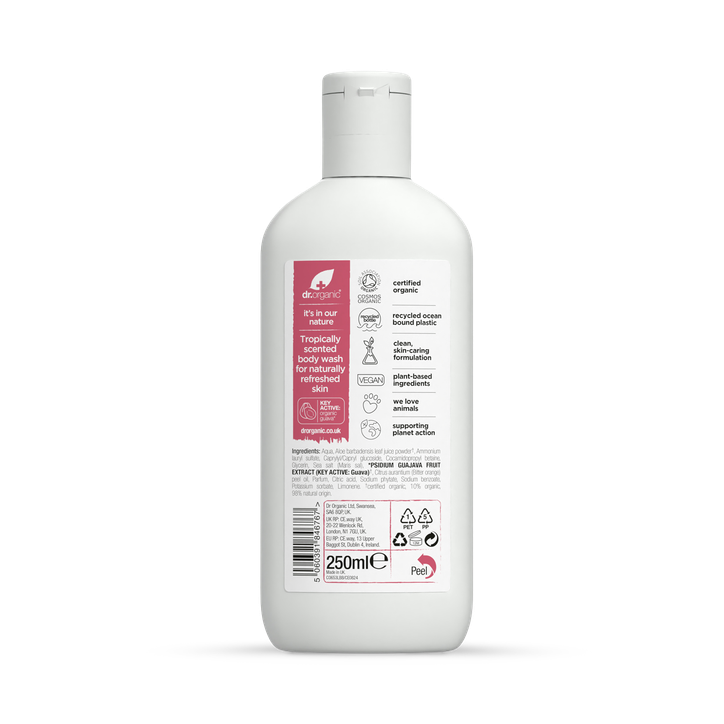 Dr Organic Guava Body Wash 250ml image 2
