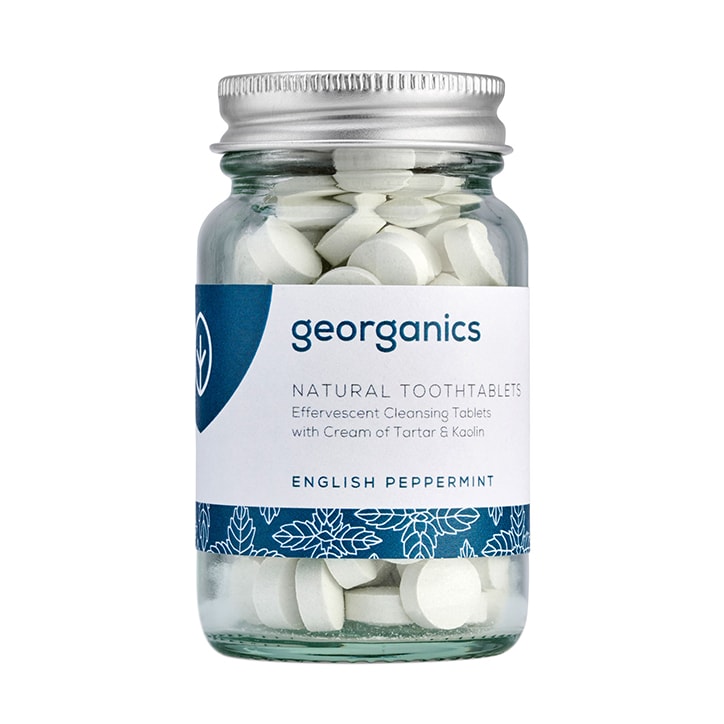 Georganics Toothpaste Tablets - English Peppermint 120 tablets