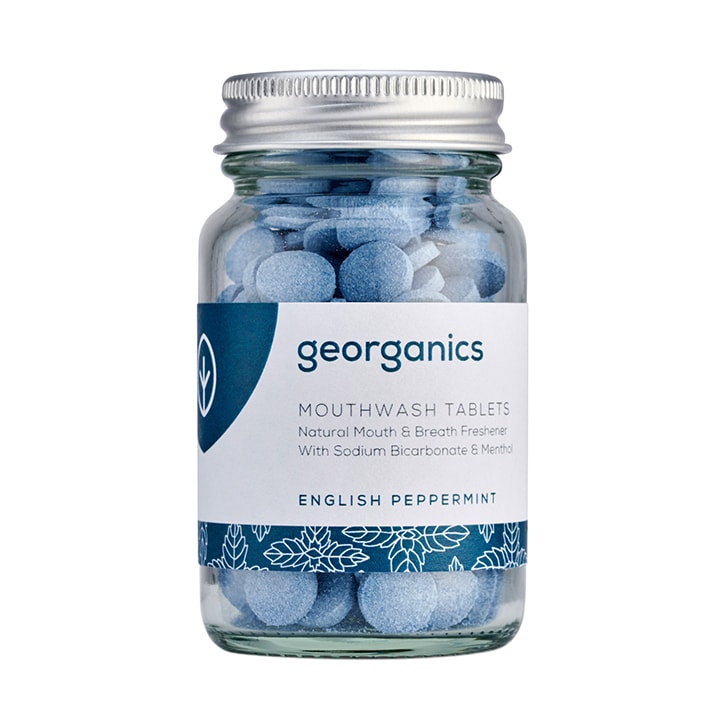 Georganics Mouthwash Tablets - English Peppermint 180 tablets-2