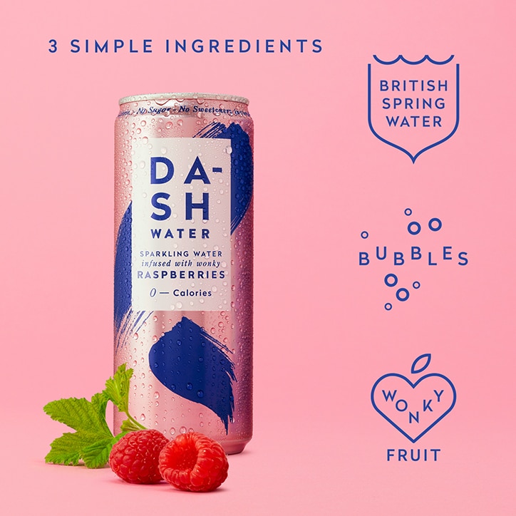 Dash Water Raspberry 330ml image 2