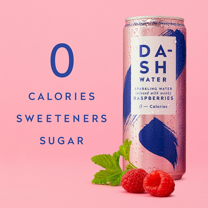Dash Water Raspberry 330ml image 3