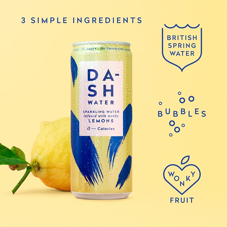 Dash Water Lemon 330ml image 2