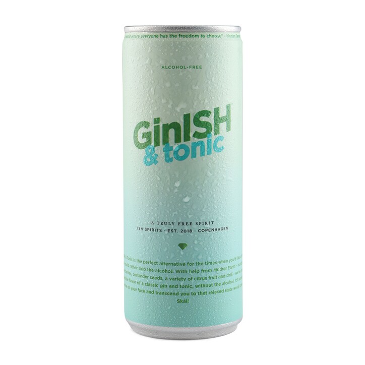 ISH Spirits Ginish & Tonic 250ml
