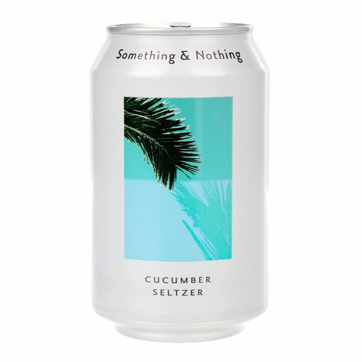 Something & Nothing Cucumber Seltzer 330ml image 1