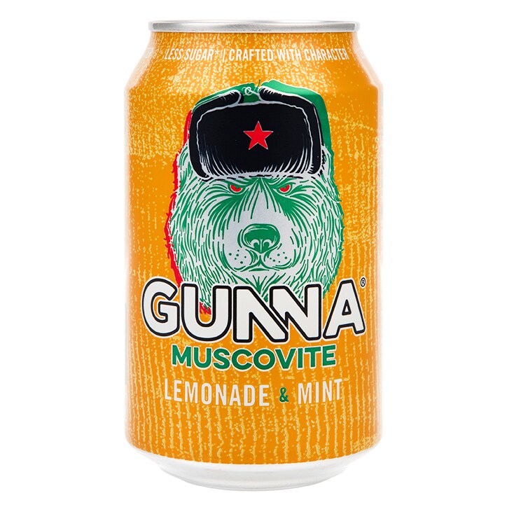 Gunna Muscovite Lemonade & Mint 4 x 330ml image 2