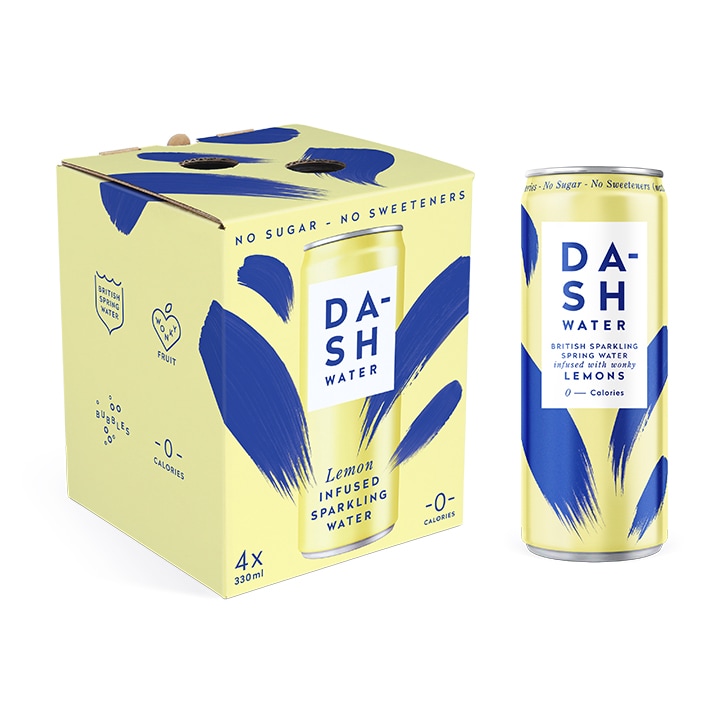 Dash Water Lemon 4 x 330ml
