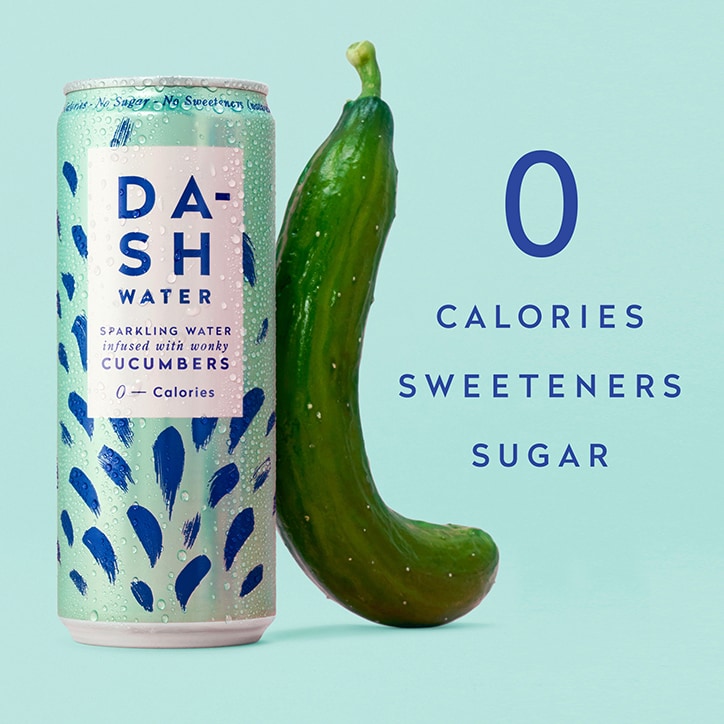 Dash Water Cucumber 4 x 330ml image 3