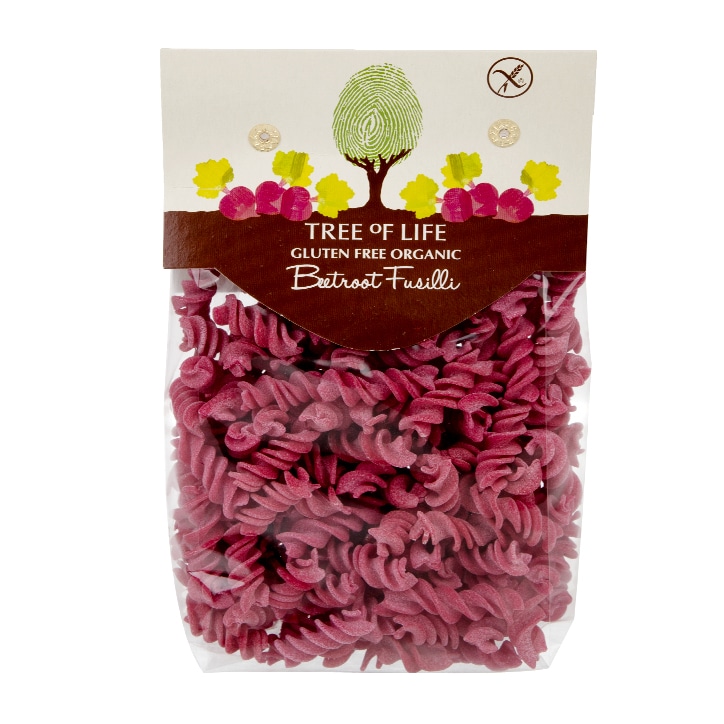 Tree of Life Organic Beetroot Fusilli 250g image 1
