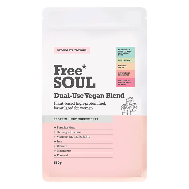 Free Soul Dual Use Blend Vegan Chocolate 510g image 1
