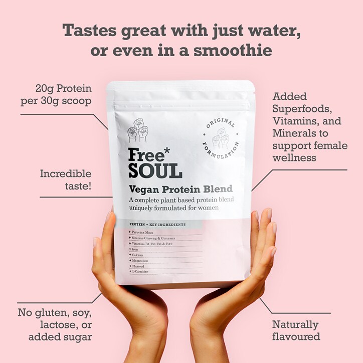 Free Soul Dual Use Blend Vegan Vanilla 510g image 2