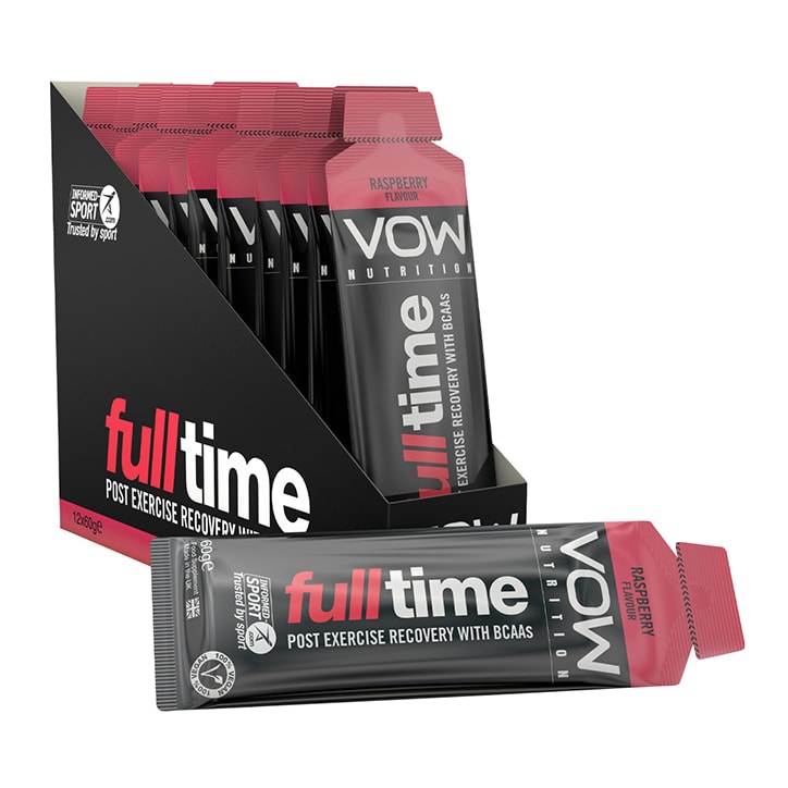 Vow Nutrition Full Time Gel Raspberry Box 12 x 60g image 1