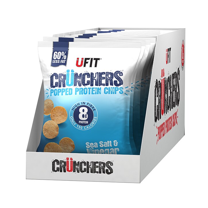 UFIT Crunchers Salt & Vinegar 11 x 35g