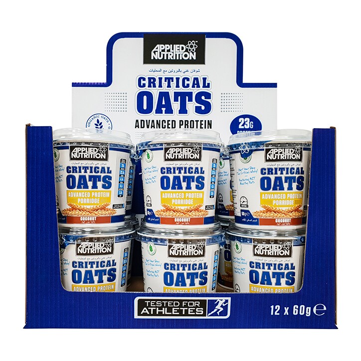 Applied Nutrition Porridge Pot Blueberry Box 12 x 60g