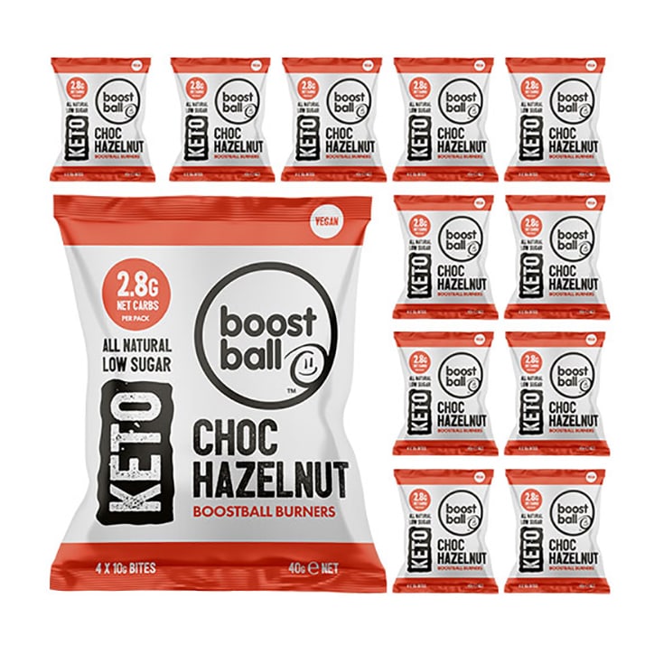 Boostball Keto Choc Hazelnut 40g image 2