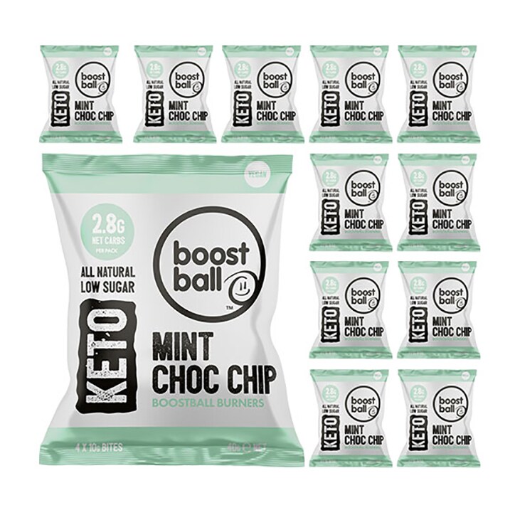 Boostball Keto Choc Mint 12 x 40g