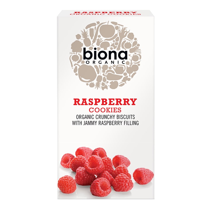 Biona Organic Raspberry Filled Cookies 175g