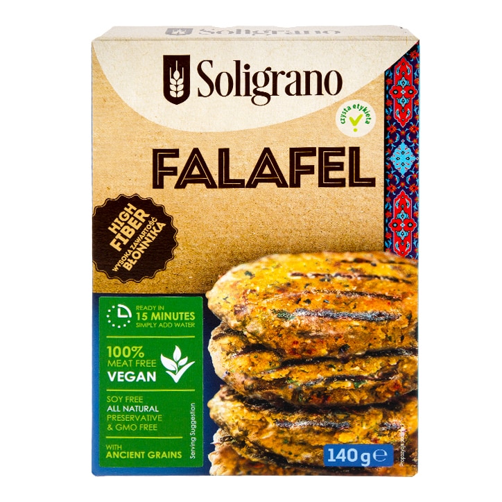 Soligrano Falafel Burger 140g image 1