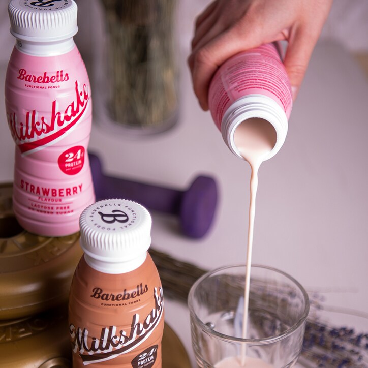 Barebells Protein Milkshake Strawberry 330ml image 4