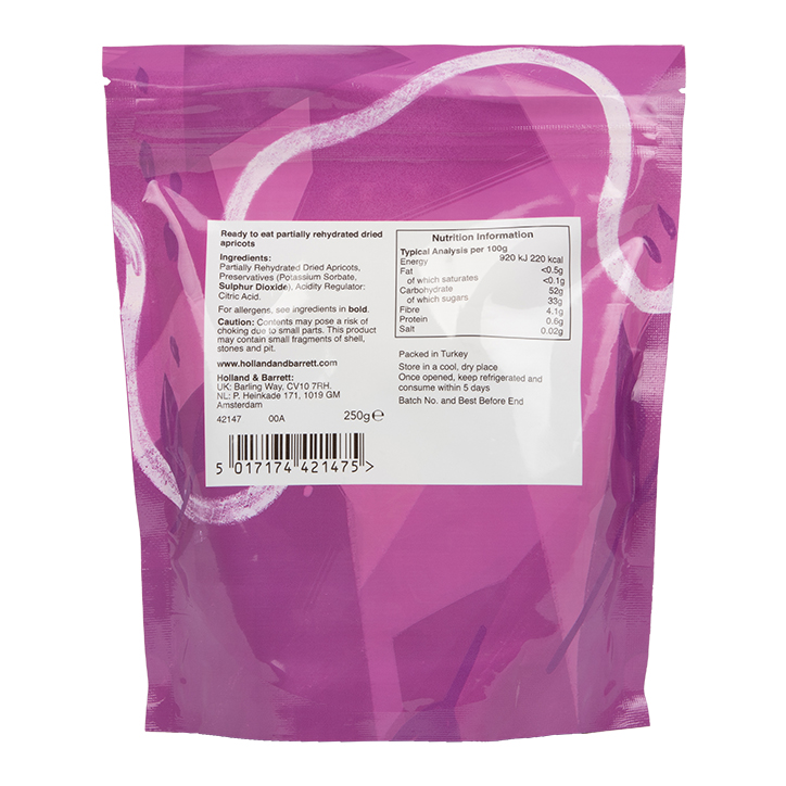 Holland & Barrett Apricots Ready To Eat 250g image 2