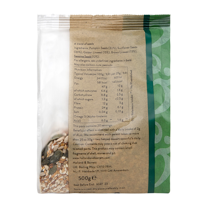 Holland & Barrett Omega Mix 500g image 2