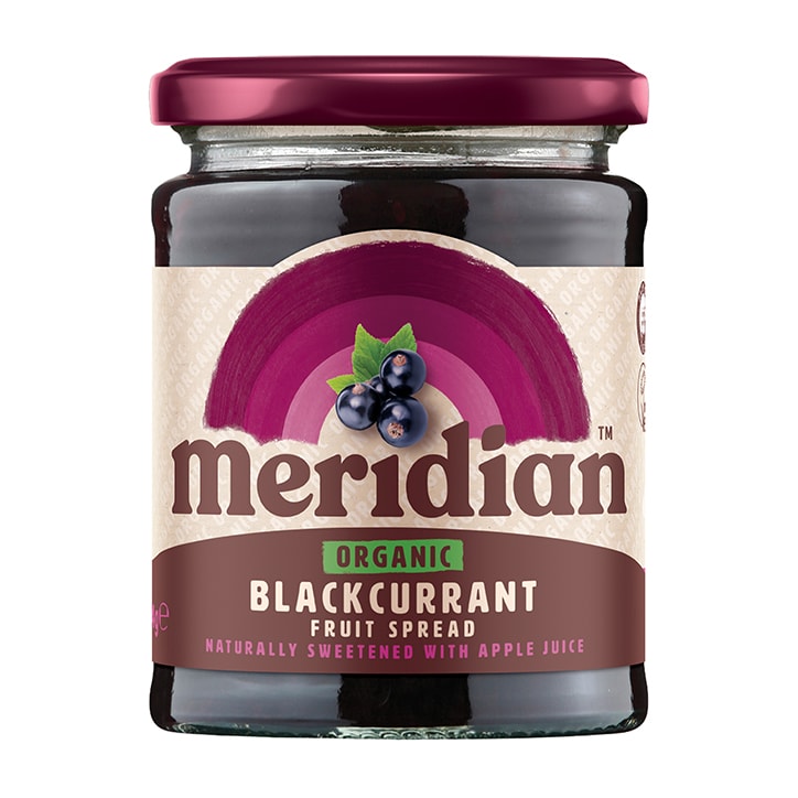 Meridian Organic Blackcurrant Fruit Spread 284g-1