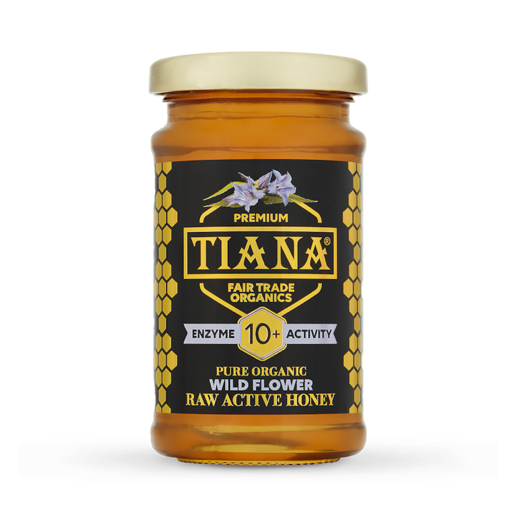 TIANA Organic Active Wild Flower Honey 250g image 1