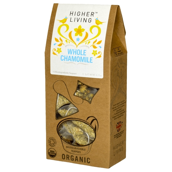 Higher Living Chamomile Flowers 15 Tea Bags image 1