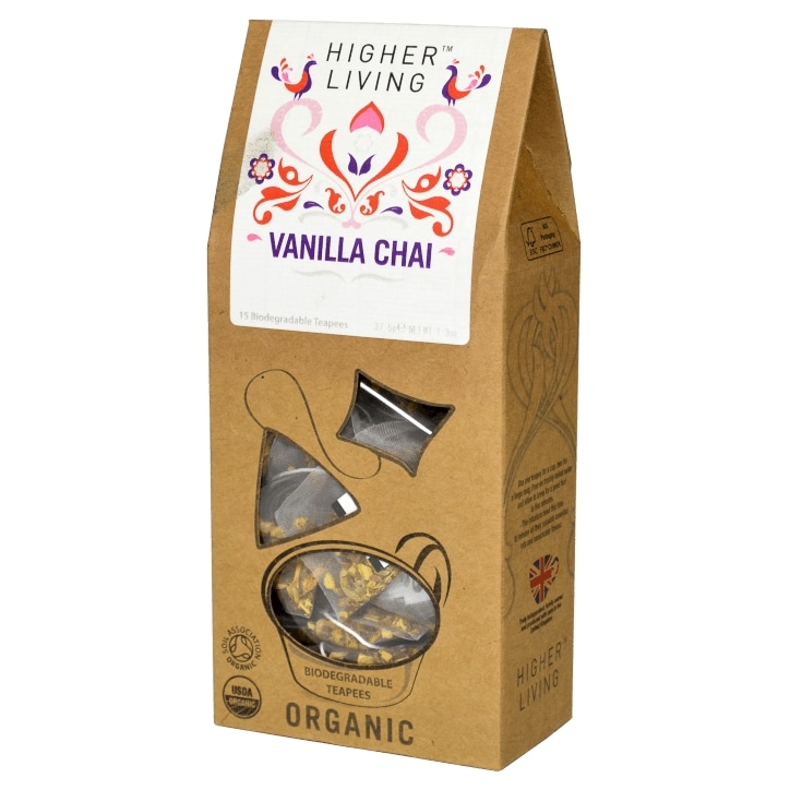 Higher Living Vanilla Chai 15 Tea Bags-1
