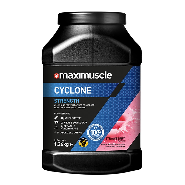 Maximuscle Cyclone Strawberry 1260g
