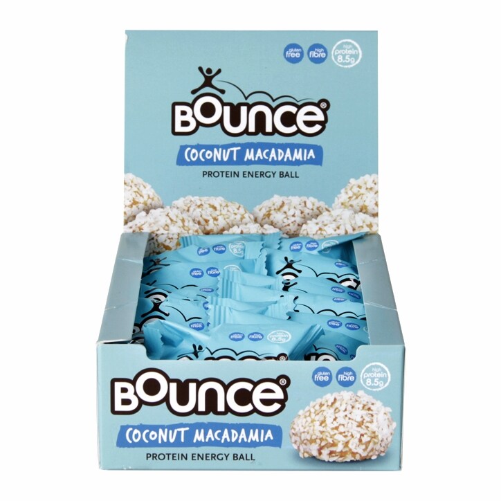 Bounce Coconut & Macadamia Protein Ball 12 x 40g