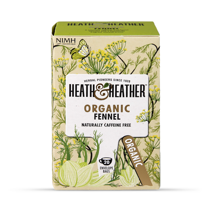 Heath & Heather Organic Fennel Tea 20 Tea Bags image 1