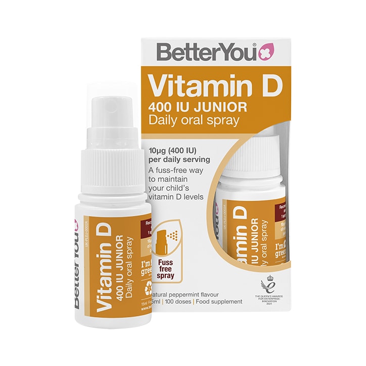 BetterYou D400 Junior Vitamin D Daily Oral Spray 15ml-1