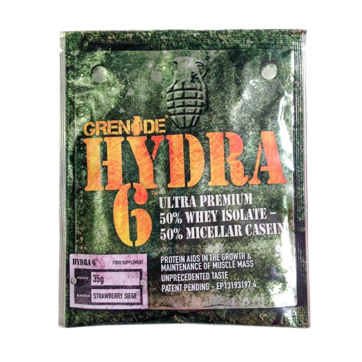 Grenade Hydra 6 Strawberry Siege 35g Powder image 1