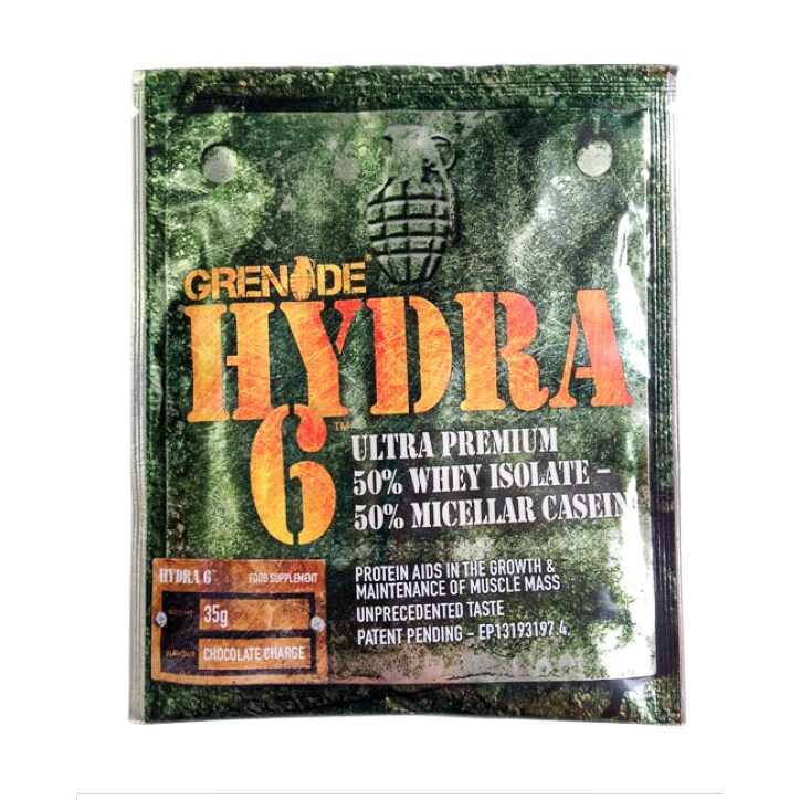 Grenade Hydra 6 Chocolate Charge 35g Powder image 1