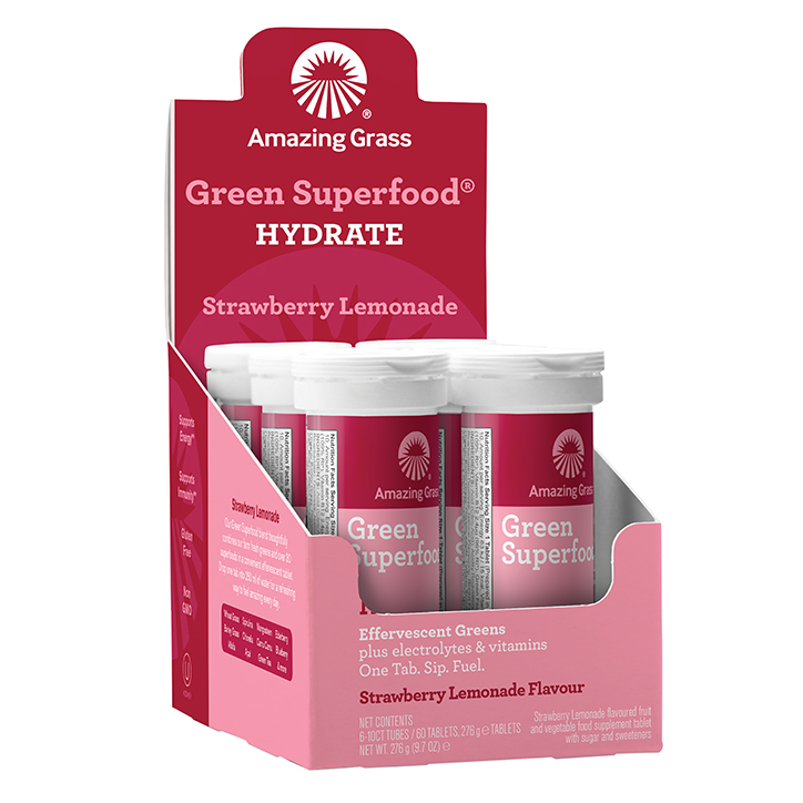 Amazing Grass Effervescents Hydrate Strawberry Lemonade 46g
