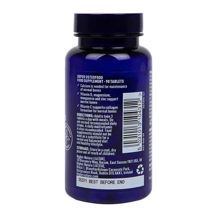 Higher Nature Super Osteofood 90 Tablets image 2