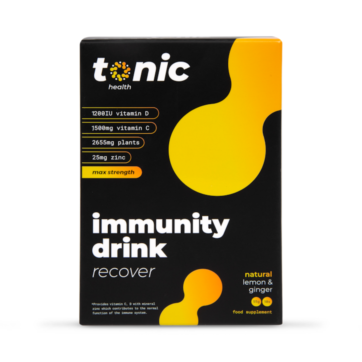 Tonic Health High Dose Immunity Drink Lemon & Honey Flavour 10 Sachets image 1