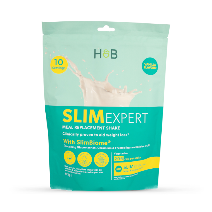 Holland & Barrett SlimExpert Meal Replacement Shake Vanilla Flavour 520g